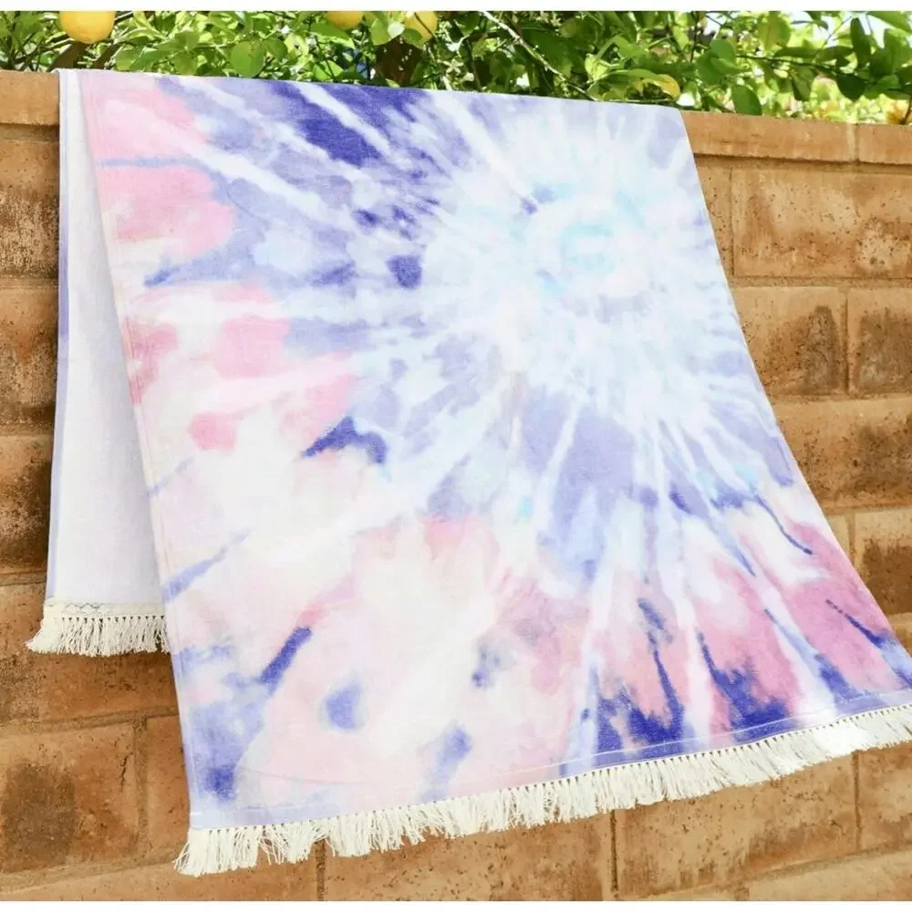 L*Space Tie Dye Beach Towel - Size O/S - NIP